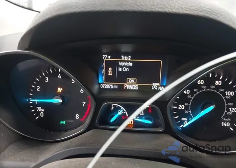 2018 Ford Escape Se из США, поврежденный, VIN 1FMCU0GD8JUB69313